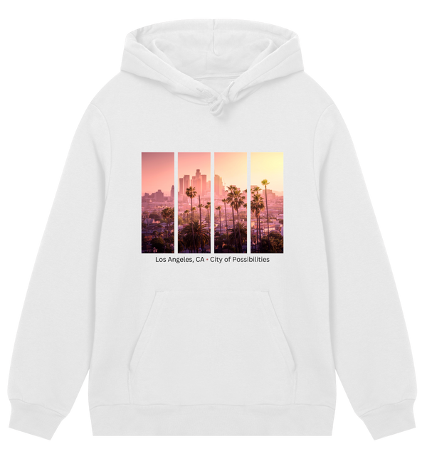 Los Angeles, The city of Possibilities- Men's Regular Hoodie