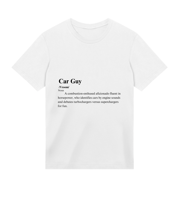 Car Guy Definition & Skills Short Sleeve T-Shirt